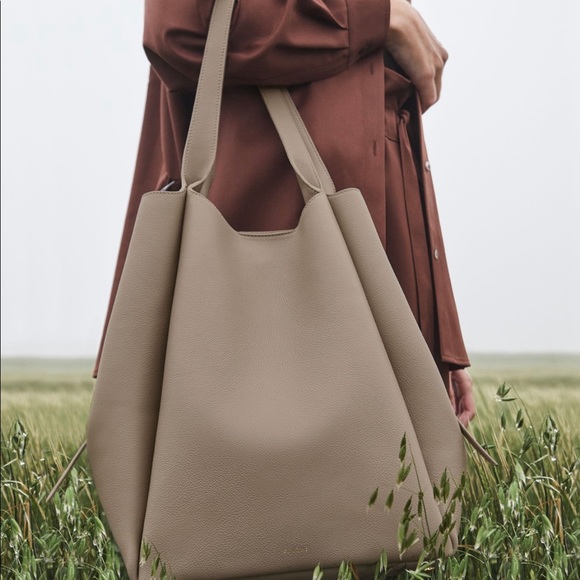 Polene Le Cabas bag. NWT. Beautiful taupe color. - Picture 4 of 12